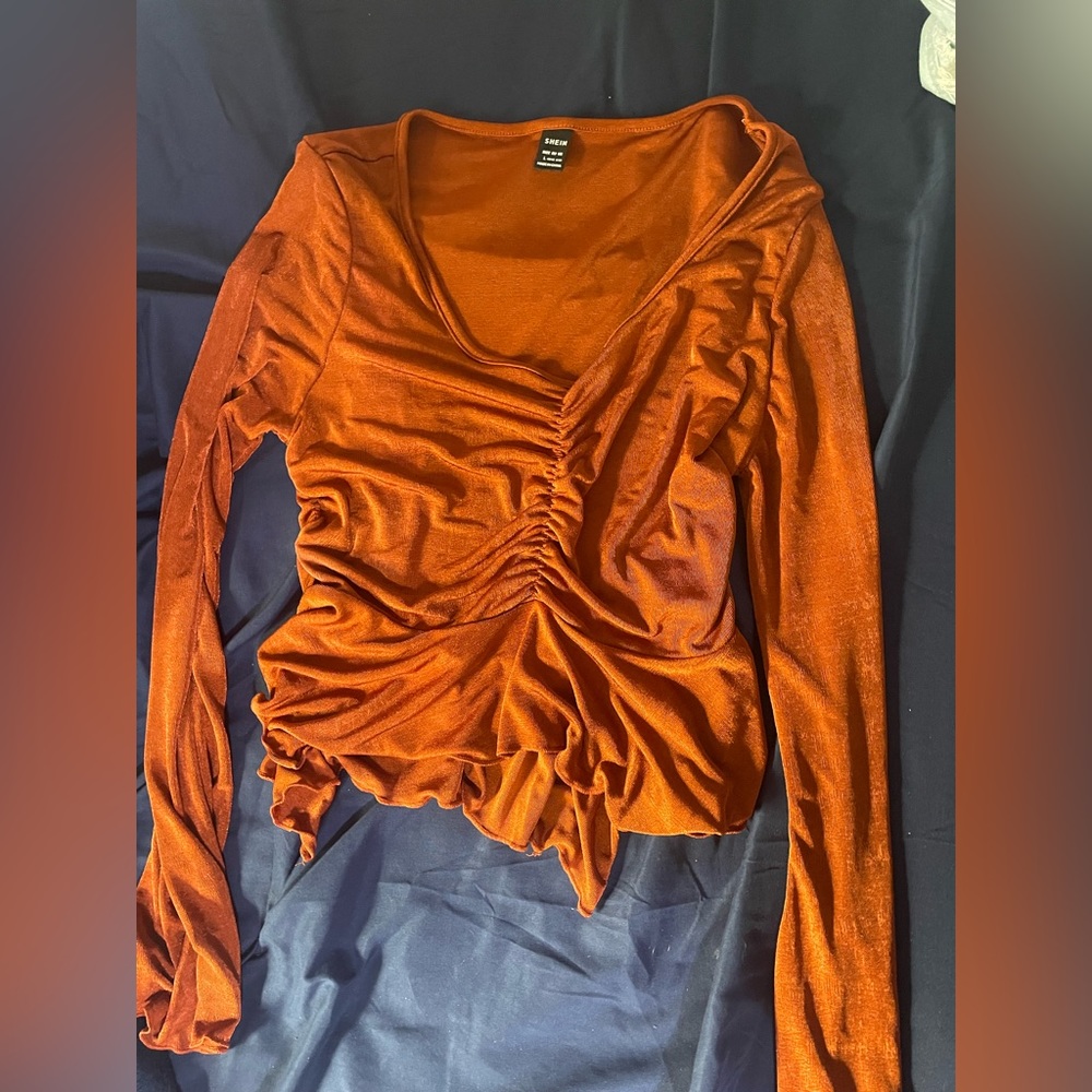 Ruffle Longsleeve Top